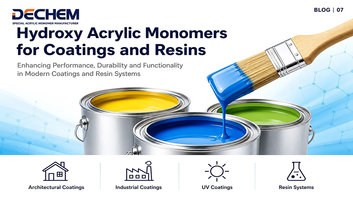 Hydroxy Acrylic Monomers for Coatings and Resins