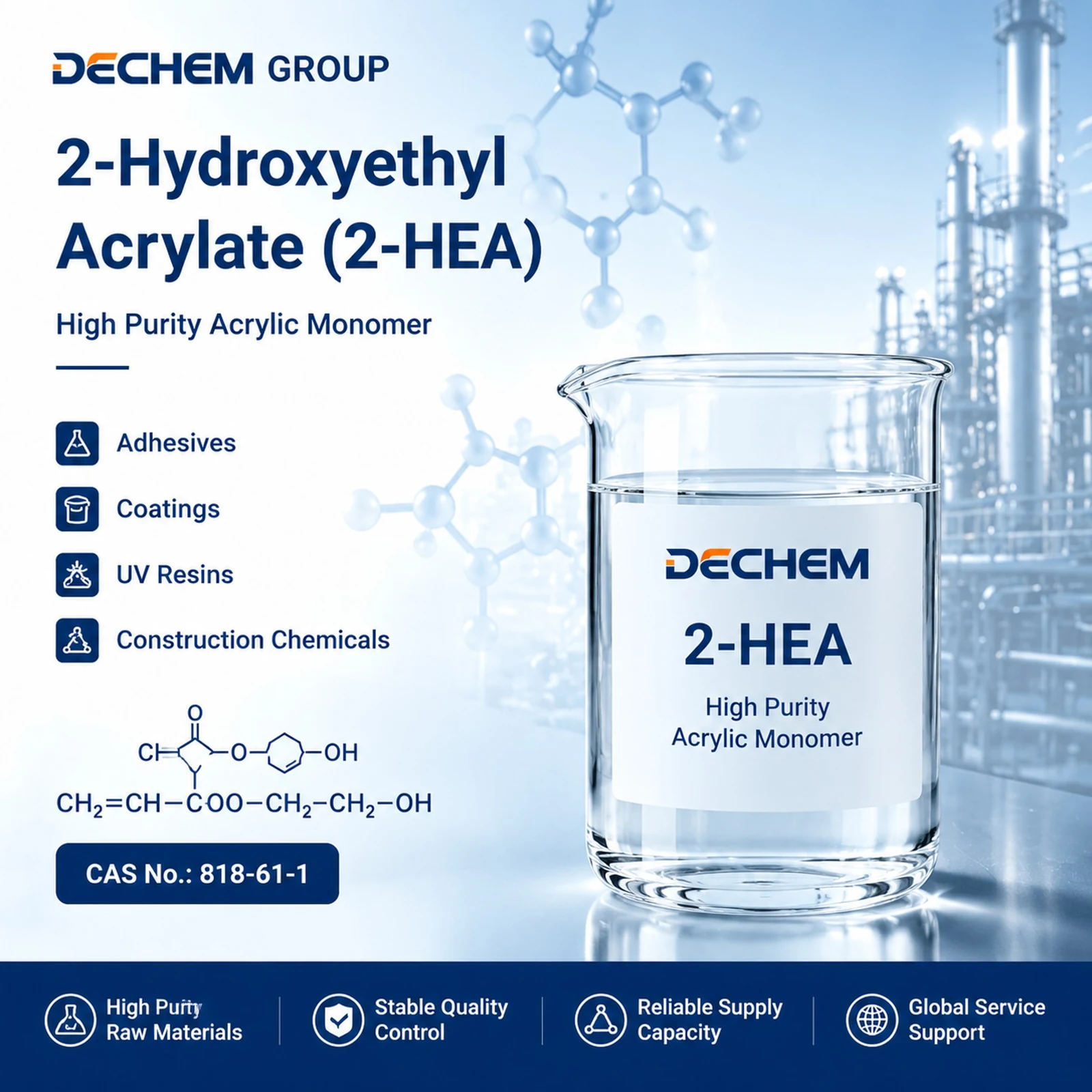 2-Hydroxyethyl Acrylate (2-HEA)